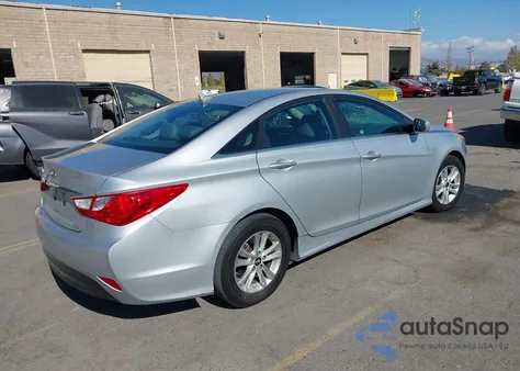 2014 Hyundai Sonata Gls from USA, damaged, VIN 5NPEB4AC6EH851696
